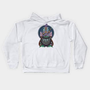 Moon Witch Kids Hoodie